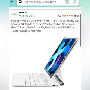 Keyboard iPads case similar to Magic Keyboard!